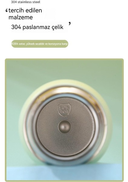 304 Paslanmaz Çelik Unisex Taşınabilir 2'li Termos Bardak Seti (Yurt Dışından) modelleri