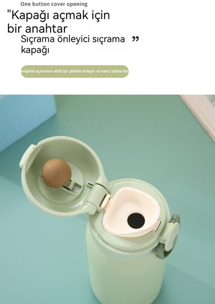 304 Paslanmaz Çelik Unisex Taşınabilir 2'li Termos Bardak Seti (Yurt Dışından) fırsatları