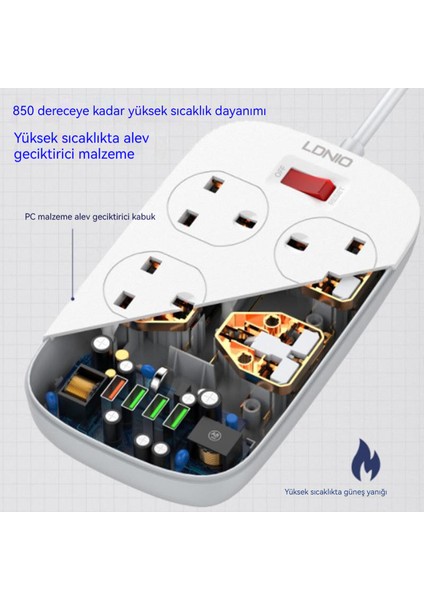 4-Bit Soket Deliği Kablolama Kartı 4usb Cep Telefonu Şarj Arayüzü (Yurt Dışından) fiyatları