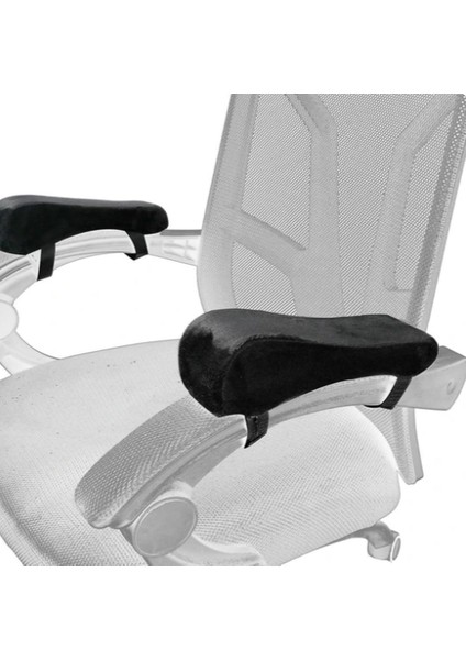 Ofis Koltuğu Kolçak Tekerlekli Sandalye Kolçak Yastık Kılıfı Döşemeli Yastık Sünger (Yurt Dışından)