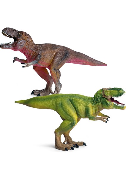 Tyrannosaurus Rex Katı Plastik Simülasyon Dinozor Oyuncağı (Yurt Dışından)