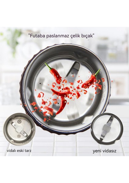 Portatif Elektrikli Kahve Değirmeni (Yurt Dışından)