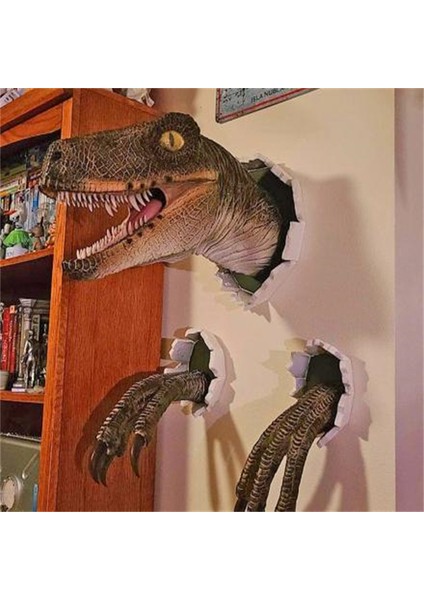 Duvar Yıkıcı Velociraptor Üçlü Takım Reçine Süs (Yurt Dışından) fiyatları