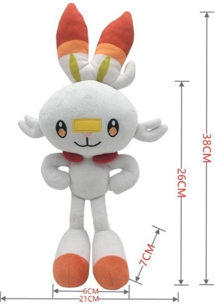 Sevimli Tavşan Peluş Oyuncak 38CM (Yurt Dışından)
