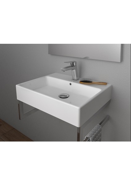 Next Tezgah Üstü Kare Lavabo 50X50 cm