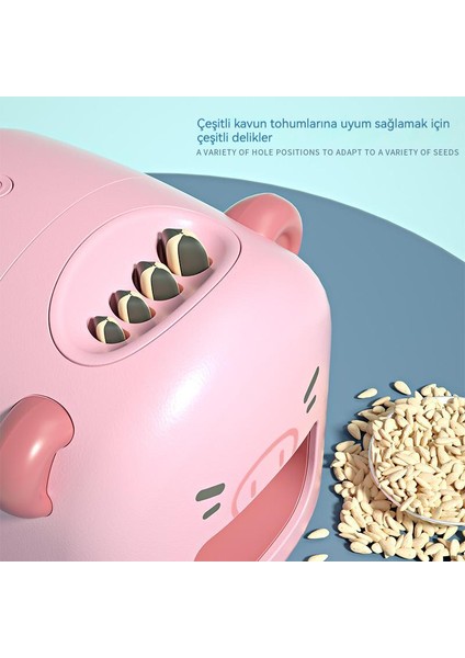 Şarj Edilebilir Tam Otomatik Soyma Kavun Tohumu Makinesi Elektrikli Oyuncak (Yurt Dışından) fırsatları