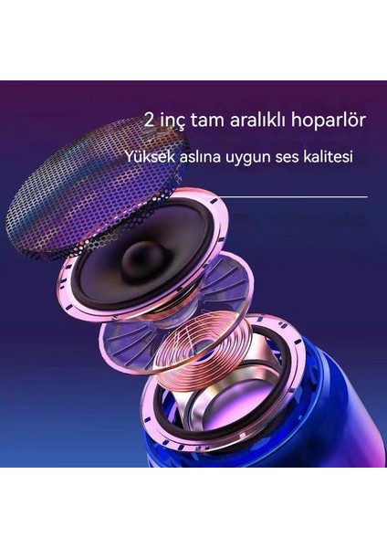 Mini Çelik Top Taşınabilir Bluetooth'lu Hoparlör (Yurt Dışından)