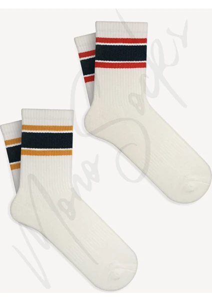 Mono Socks 2'li Taban Altı Havlu Tenis Spor Çorap