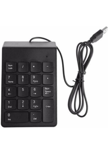 Kablolu Keypad Kablolu Numerik Keypad 18 Tuşlu Sayısal Klavye Numpad