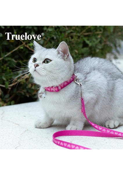 Zilli, Dayanıklı Pembe Kedi Boyun Tasması ve Kayışı fırsatları