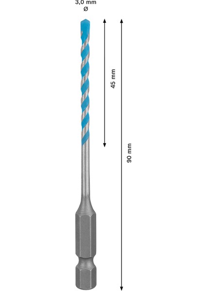 Expert Hex-9 Multiconstruction Delme Ucu 3 x 45 x 90 mm fiyatları