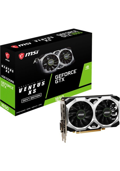 Msı Gtx 1650 D6 Ventus Xs Ocv1 4gb Dp HDMI 128BIT