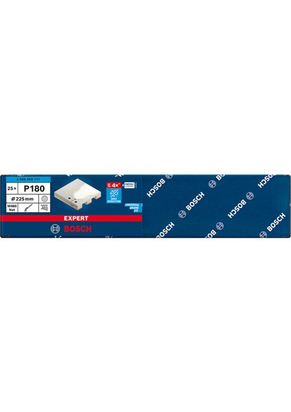 Expert M480 Zımpara Ağı Alçıpan Zımpara Makineleri İçin 225 Mm G 150 25 Parça modelleri