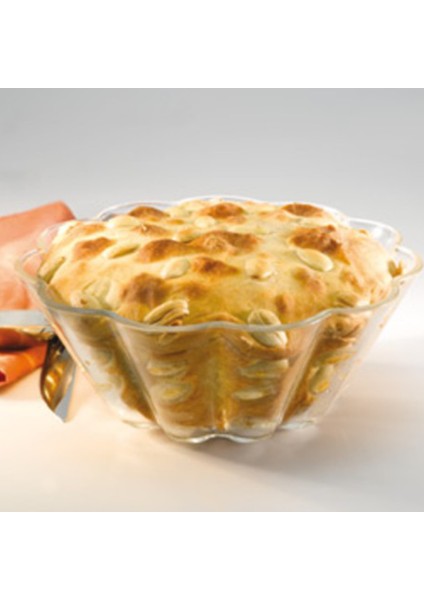 Borcam Cam Kek Kalıbı Pb-59114 - Yüksek Kaliteli Dayanıklı Camdan Elde Edilmiş, Kek Pişirme Ve Sunum Için