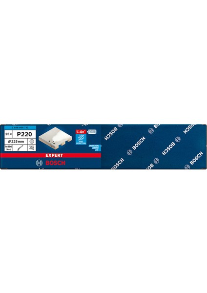 Expert M480 Zımpara Ağı Alçıpan Zımpara Makineleri İçin 225 Mm G 180 25 Parça indirimleri