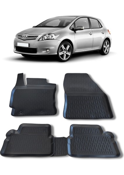 Toyota Auris Paspas 2007 2012 Arası 3D Havuzlu Wöller Paspas