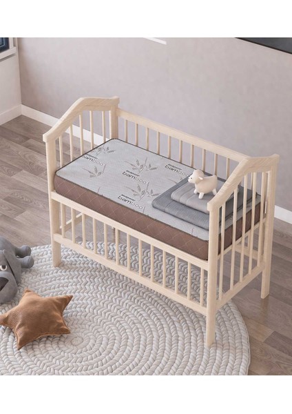 Ortopedik Bamboo Bebek Yatak 10 cm Kalınlık Bebek Yatağı