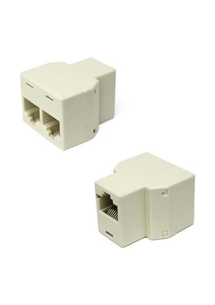 Internet Çoğaltıcı 1 Giriş 2 Çıkış RJ45 Jack RJ45 Çoğaltıcı Jack Aynı Anda 2 Port Çalışmaz