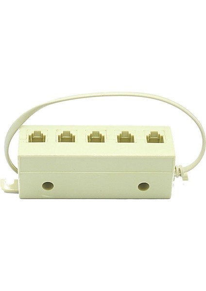 RJ11 Çogaltıcı 5 Port Telefon Çoklayıcı Fax Telefon Çoklayıcı