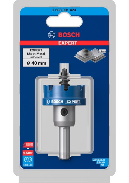 Expert Sheet Metal Delik Açma Testeresi 40 mm fiyatları