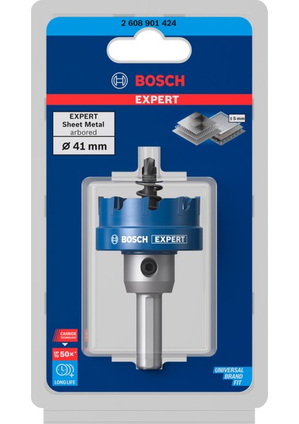 Expert Sheet Metal Delik Açma Testeresi 41 mm fiyatları