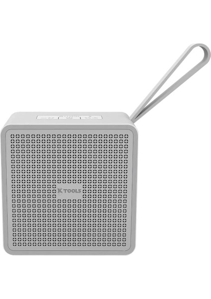 Ktools Soundcube Silver Bluetooth Speaker