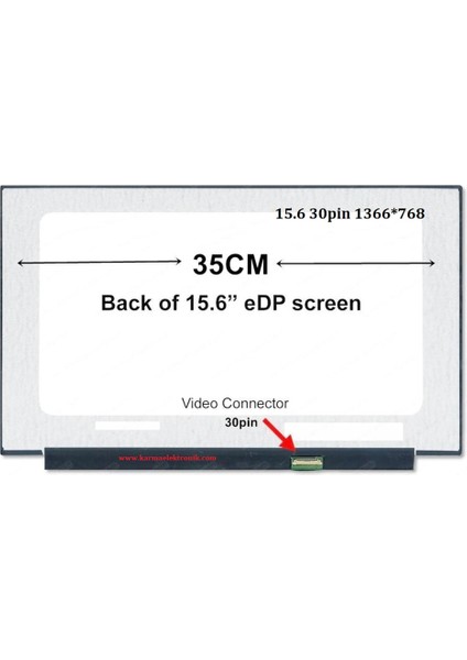 Asus X515JA-EJ1813T X515JA-EJ2119 LCD Ekran, Panel 15.6 Hd V1