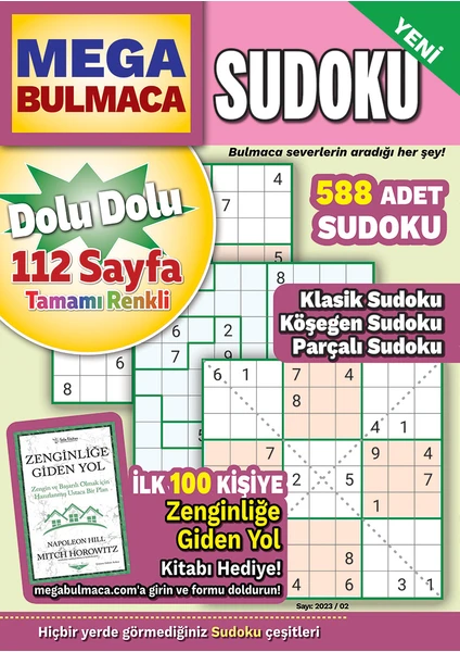 Sudoku Bulmaca 2023-02 - Bertan Kodamanoğlu