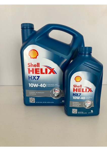 HELIX HX7 10W-40 Motor Yağı 4+1 Litre ( Üretim Yılı: 2022 )