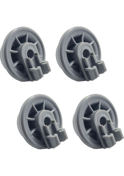 Siemens Bulaşık Makinesi Uyumlu 4 Adet Alt Sepet Tekerleği