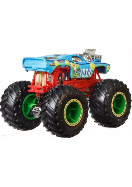 Monster Trucks Gösteri Dünyası Temalı 1:24 Arabalar Yoshi HCR77 fırsatları