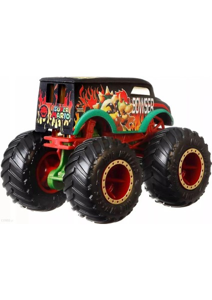 Monster Trucks Gösteri Dünyası Temalı 1:24 Arabalar Bowser HCR78 modelleri