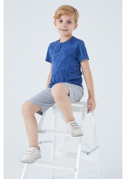 3027 Garson Fun Class Traveler Erkek Çocuk Bermuda Takım