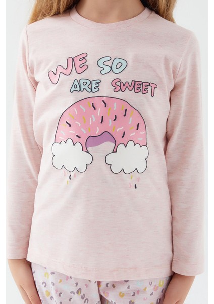 3098 We So Sweet Melanj Kız Çocuk Pijama Takım fırsatları