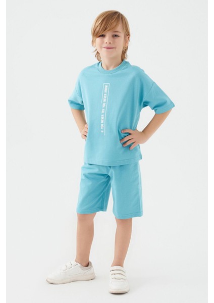 3052 Garson You Never Know Erkek Çocuk Bermuda Takım