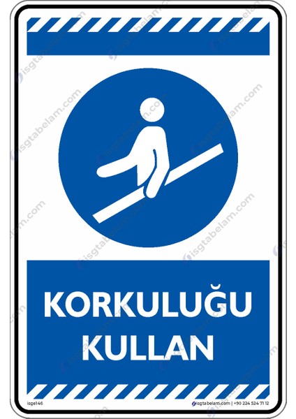 Korkuluğu Kullan/25x35cm/Etiket fiyatları