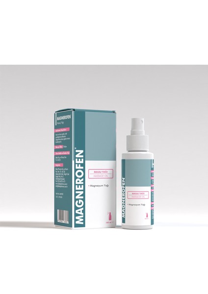 Magnezyum Masaj Yağı 100 ml