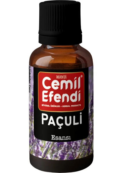 Cemil Efendi Paçuli 10 ml Esansiyel Uçucu Buhurdanlık Yağı Difüzör Esansı Oda Kokusu