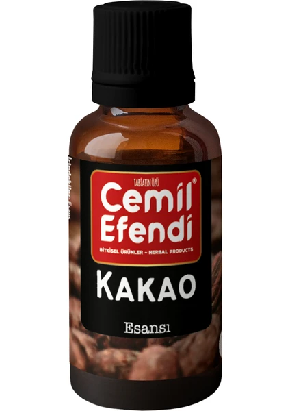 Cemil Efendi Kakao 10 ml Esansiyel Uçucu Buhurdanlık Yağı Difüzör Esansı Oda Kokusu