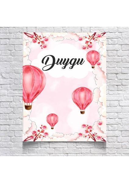 Balon Temalı Doğum Günü AFIŞI35 x 50 cm