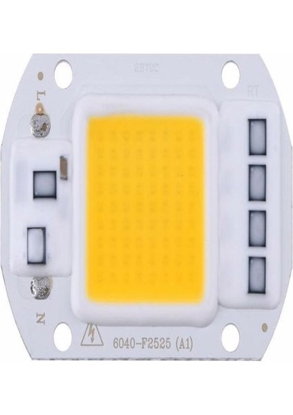 5 Adet 50W 220V Cob LED Gün Işığı 2700K