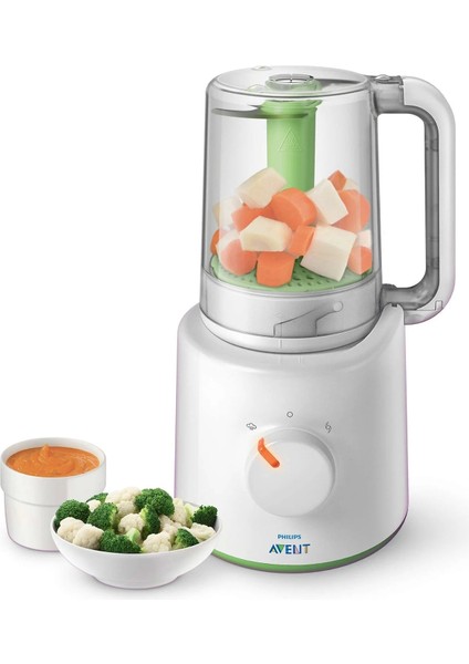 Wasabi Bebek Buharlı Pişirici ve Blender SCF870