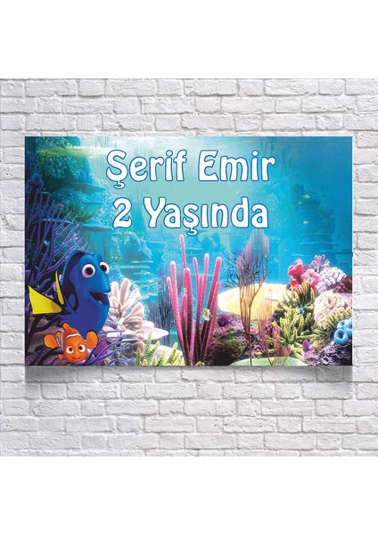 Deniz Temalı Doğum Günü AFIŞI35 x 50 cm