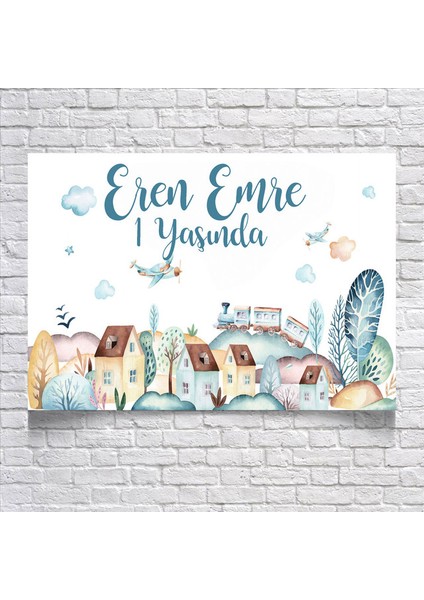 Manzara Temalı Doğum Günü AFIŞI35 x 50 cm
