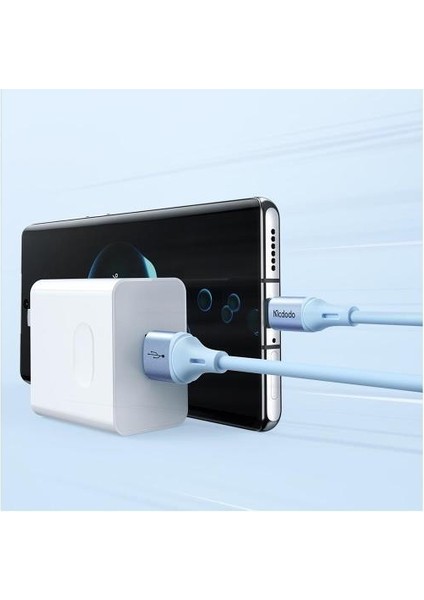 CA-1851 4A Microusb Hızlı Data Şarj Kablo 1.2m-Beyaz