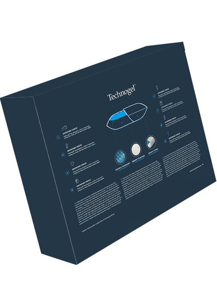 Technogel Deluxe 14 cm Thick Isı Dengeleyici Yastık