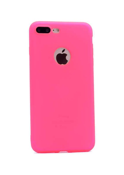 Apple iPhone 7 Plus Ultra Ince Darbe Koruyucu Renkli Silikon Kılıf