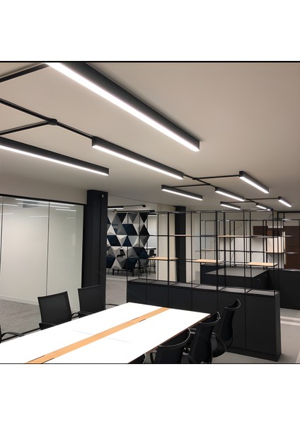 Lineer Sıvaüstü Sarkıt Modern LED Aydınlatma Armatürü 120 CM/30W/3000K