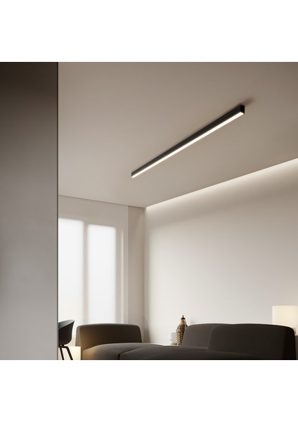 Lineer Sıvaüstü Sarkıt Modern LED Aydınlatma Armatürü 120 CM/30W/3000K