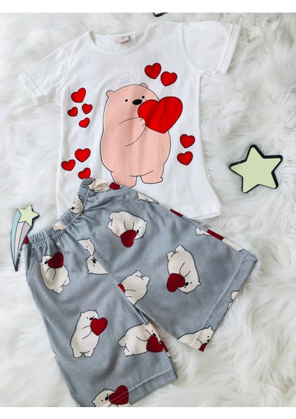 Baskılı Pijama Takımı 026